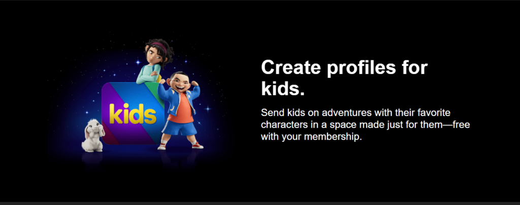 A screenshot from Netflix's website with characters from Over The Moon