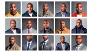 The photos from my AI headshots results