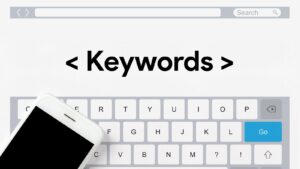 A tablet-like image — keyword research mistakes to avoid