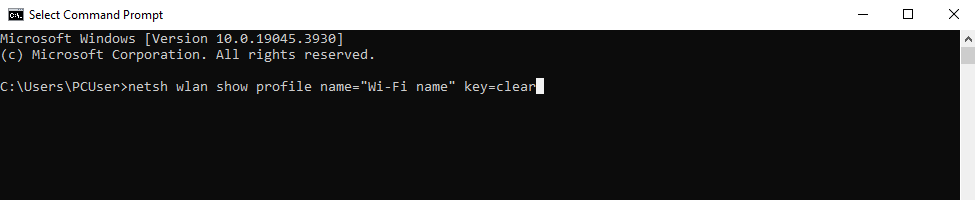 Forgot WIFI Password: Using the Windows command prompt to find your password