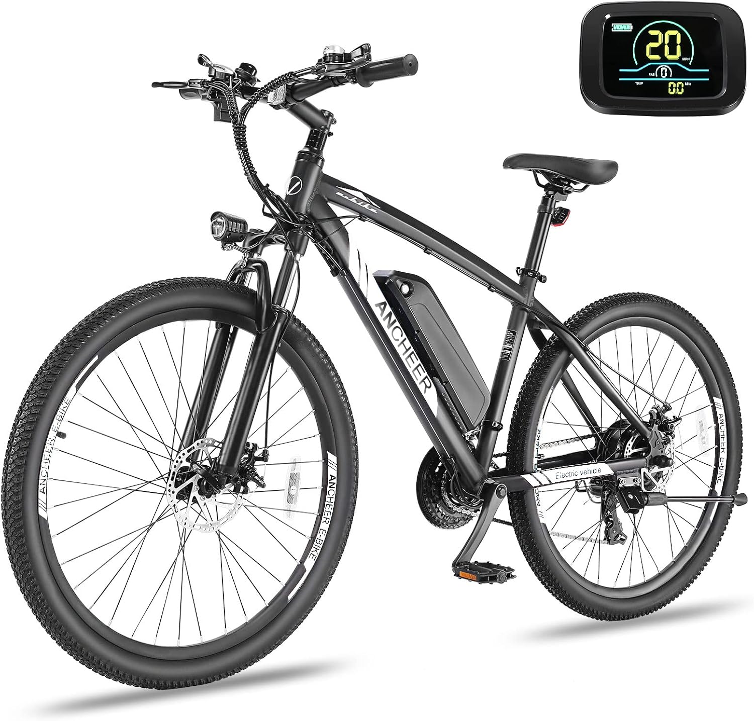 Ancheer 27.5-Inch Electric Mountain Bike
