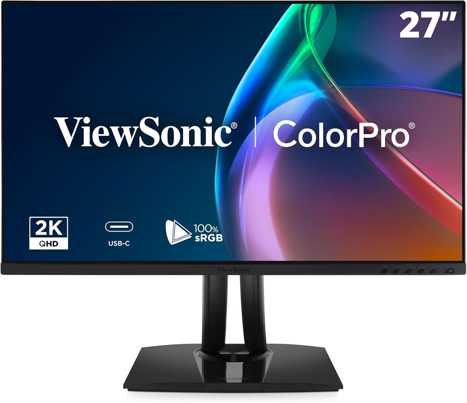 ViewSonic VG2756-2K 27-inch QHD USB-C monitor