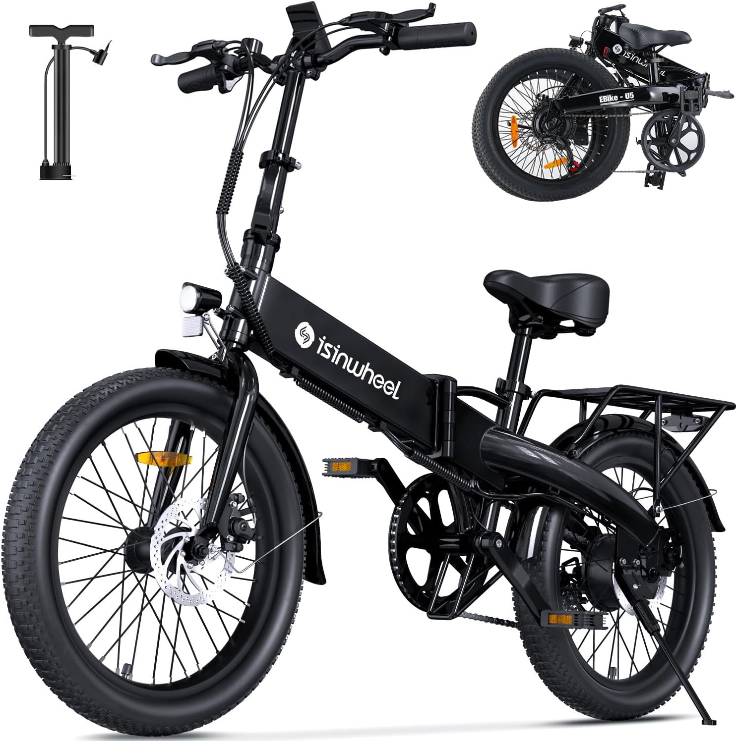 isinwheel U2 cruiser-style eBike