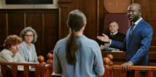 A court just ruled Google liable for false AI claims about a business Courtroom scene showing a lawyer speaking before a judge and other people during a legal proceeding.