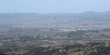 View of Silicon Valley from Mount Umunhum in California